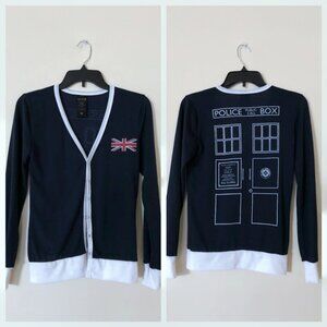 Doctor Who double-sided cardigan